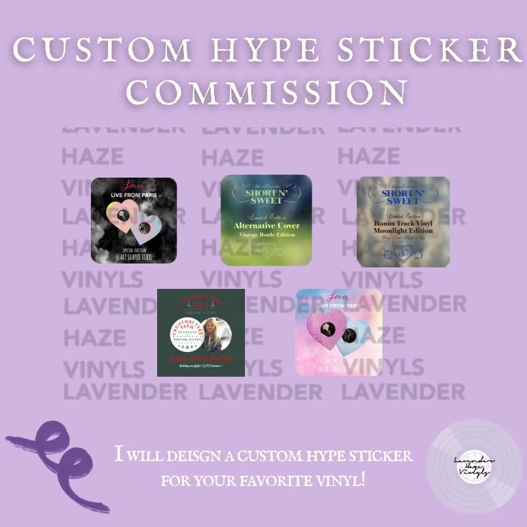 Custom Hype Sticker - Request Here